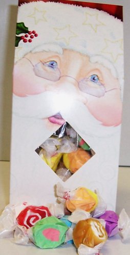 Scott's Cakes Assorted Salt Water Taffy 1 2 Pound Santa Box by Scott's Cakes