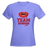 Artsmith, Inc. Women's Dark T-Shirt Twilight Vampire Team Ed - Violet, Small