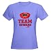 Artsmith, Inc. Women's Dark T-Shirt Twilight Vampire Team Ed - Violet, Small