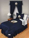 Illinois Fighting Illini ( University Of ) NCAA Locker Room Full Bedskirt/Bedroom