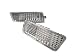 VW Golf Jetta Rabbit MK5 05-07 Front Bumper Side Lights - Crystal Clear