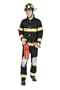 Men Small (36-38) - Fireman Costume (Helmet & Extinguisher not included)