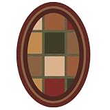 Stainmaster Ababa Area Rug - Russet (3'10x5'4 Oval)