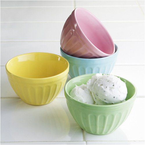 Ice Cream Party Bowls Set of 4