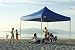 Caravan Canopy 10-by-10-Foot Displayshade Kit Commercial Canopy, White