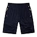 Men's Quick Dry Shorts Zipper Pockets
