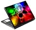 Tear Drop of Rainbow Decorative Protector Skin Decal Sticker for 15.4 Laptop Computer