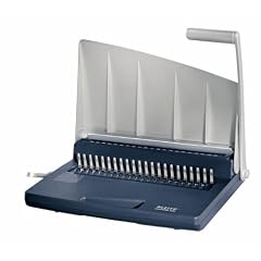 Leitz 13263 Spiralbindeger�t comBIND 300 bis 15 Blatt, silber/blau