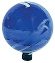 Echo Valley 8130  Xtreme Gazing Globe 10" Blue With White Swirl