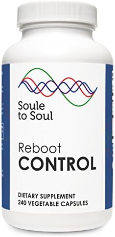 Reboot Control | 240 Veg. Caps | 5-HTP, DL-Phenylalanine, L-Tyrosine, L-Glutamine, Chromium | Support for Carbohydrate, Alcohol & Drug Cravings* | Pharmaceutical Grade | FREE eBook