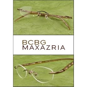 BCBG Max Azria Rimless Prescription Eyeglasses - BG-2190BRN