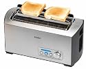 Haier TST240SS Stainless-Steel Long-Slot 4-Slice Digital Toaster