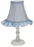 Lil' Star Blue Gingham Lamp Base With Shade