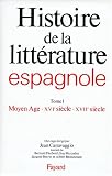 Histoire de la littérature espagnole