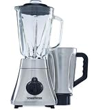 Review Toastess TB-50GS / Toastess TB50GS Silhouette 500-Watt Power Blender (Glass Jar and Stainless Steel Jar Included)