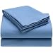 Tommy Hilfiger 200-Thread-Count Solid Twin Extra Long Sheet Set, Nantucket Blue