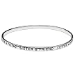 Sterling Silver "Sister & Friend" Inscribed Bracelet
