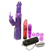 Tantrica Purple Jelly Crystals Love Pump Rabbit Vibrator Adult Sex Toy Kit