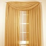 Review Stylemaster  / Elegance Sheer Voile 216 Inch Scarf- Gold
