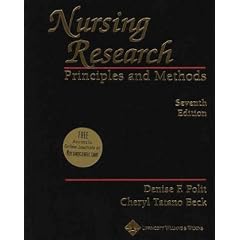 Nursing Research. Principles and Methods (Nursing Research: Princ & Practice ( Polit)) (Gebundene Ausgabe)