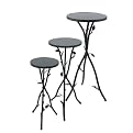 Round Pedestals Set of 3