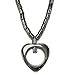 Hematite Heart Necklace