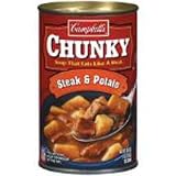 Campbell's Chunky Steak & Potato Soup 19 oz (Pack of 12)