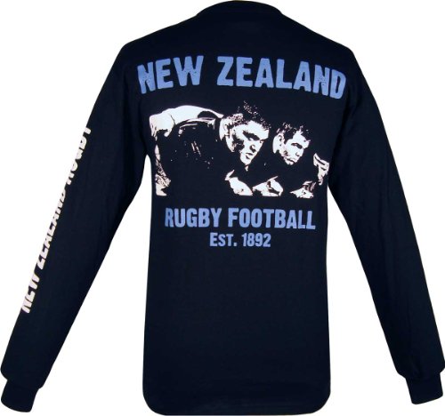 Long-Sleeve New Zealand Rugby T-Shirt - L