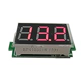 ラブ ミニ 3 LED デジタル表示 DC 4.5-30 v 赤いボルト電圧計電圧計
