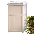 Suncast Outdoor Trash Receptacle