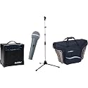 First Act MVS-82 Portable PA System with Sturdy Travel Case