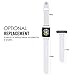 MoKo Apple Watch Band Series 1 Series 2, Soft Silicone Replacement Sports Band for 42mm Apple Watch 2015 & 2016 All Models, FOG (Not fit 38mm Versions)