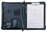 DSI Leather Portfolio for Digimemo L2, Deluxe PF200, Manufactured by Solidtek