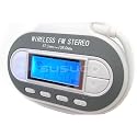 TeckNet FM12 205 Channels Portable Stereo MP3 FM Transmitter With 2 X DeliPow 1000mAH Ni-Mh Rechargeable Batteries