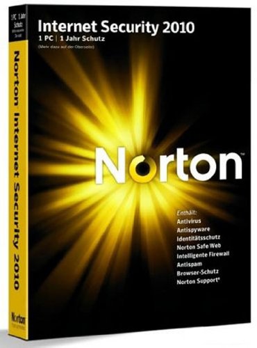 2010 Norton Internet Security 1 PC