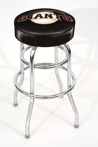 San Francisco Giants Backless Swivel Sports Bar Stool