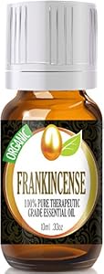Frankincense (Organic) 100% Pure, Best Therapeutic Grade Essential Oil - 10 ml