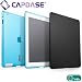 CAPDASE iPad 2 Soft Jacket 2 XPOSE with Screen Guard Crystal Clear, Clear Blue �\�t�g�W���P�b�g �i�N���X�^���E�N���A�[ �t���ی�V�[�g�A�X�N���[���J�o�[/���[�r�[���^�C�s���O iPad2�x�[�X�X�^���h�A�h�b�N�R�l�N�^ ���C���z���W���b�N �L���b�v ���j �N���A�[�E�u���[ SJAPIPAD2-PC03