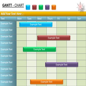 Powerpoint Gantt Chart Template PPT Gantt Chart Template #1