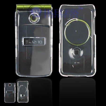 Sony Ericsson TM506 Cell Phone Trans. Clear Protective Case Faceplate Cover