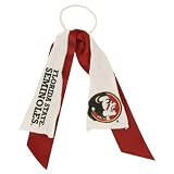 Florida State Seminoles Classic Pony Tail Holder - White / Burgundy
