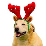 Kyjen PP01763 Holiday Antlers Wearable Dog Accessories, Large, Brown