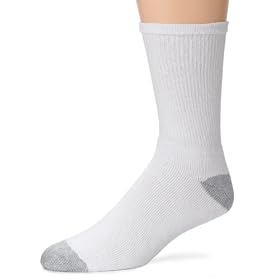Fruit of the Loom Men's 6-Pack Cushion Crew Sock