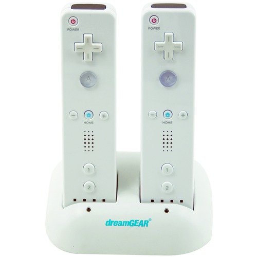 dreamGEAR - Wii Dual Charging Dock & Rechargeable Battery Packs (Wii)