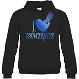 I Stake Vampires Unisex Hooded Sweatshirt (Gold, Silver, Pink, Blue, & Rainbow Foil)