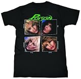 Signatures Network Men's Poison Short Sleeve T-Shirt,Black,Large