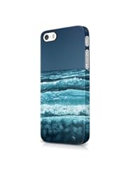 Wireless: Ocean Sea Waves Tumblr Hard Plastic iPhone 5 / iPhone 5S Phone Case Cover - CASE-ON