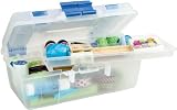 Creative Options Tool Box Organizer 13"X7.5"X5"-Clear/Blue