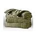 Sunbeam Channeled Microplush Heated Electric Blanket Twin Sage