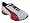 White/Ribbon Red/Black